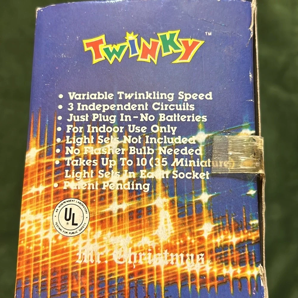 Vintage 80s Twinky by Mr Christmas Model 131